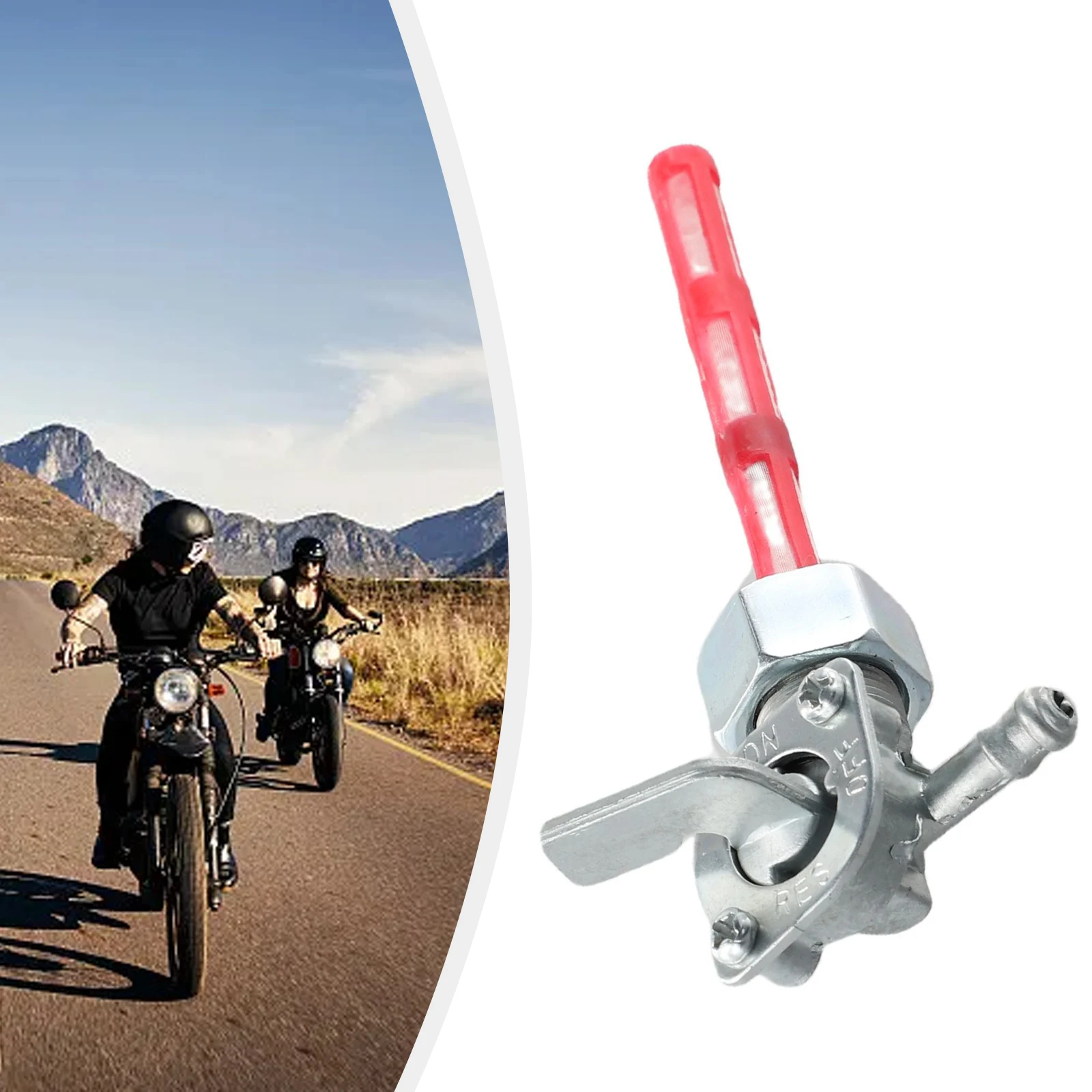 High Efficiency Fuel Tap Petcock Designed to Fit Multiple Motorcycle Models Including the Popular For JX100 Variant
High Efficiency Fuel Tap Petcock Designed to Fit Multiple Motorcycle Models Including the Popular For JX100 Variant