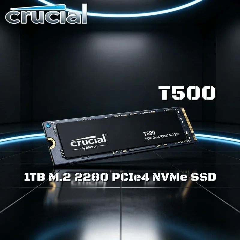 OEM Crucial T500 1TB CT1000T500SSD8 NVMe M.2 SSD PCIe4 7300MB/s High End Game Storage Expansion For PS5 Notebook DesktopPC Gamer
OEM Crucial T500 1TB CT1000T500SSD8 NVMe M.2 SSD PCIe4 7300MB/s High End Game Storage Expansion For PS5 Notebook DesktopPC Gamer