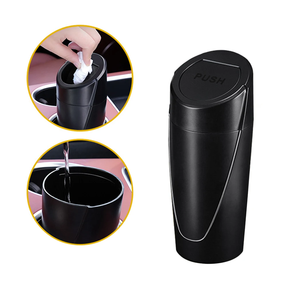 Car Trash Can Bin with Lid Garbage Can Cup Holder Car Organizers Storage for Front Back Seat Accessories
Car Trash Can Bin with Lid Garbage Can Cup Holder Car Organizers Storage for Front Back Seat Accessories