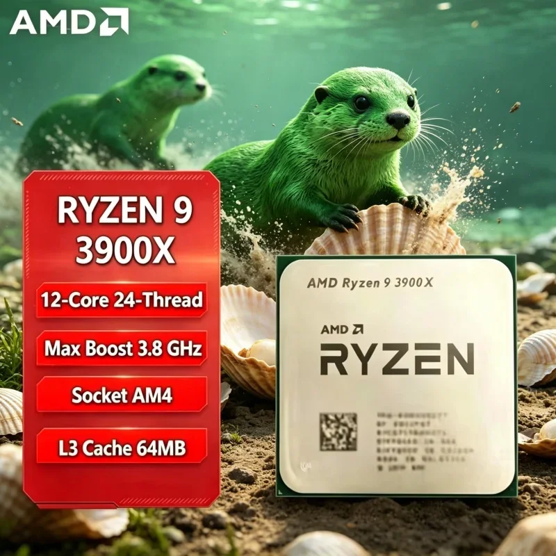 Large Core Count Compact AMD R9 3900X Zen2 12C24T 4.6GHz AM4 105W Cost-effective Desktop Gaming Chip No Packaging
Large Core Count Compact AMD R9 3900X Zen2 12C24T 4.6GHz AM4 105W Cost-effective Desktop Gaming Chip No Packaging