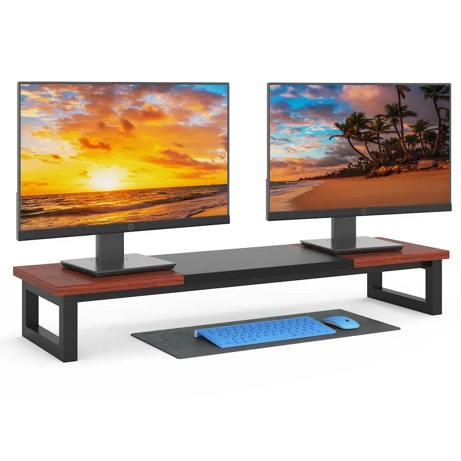 Подставка-органайзер для двух мониторов, 39 дюймов, для 2 мониторов, деревянная настольная полка-органайзер для компьютера
Подставка-органайзер для двух мониторов, 39 дюймов, для 2 мониторов, деревянная настольная полка-органайзер для компьютера