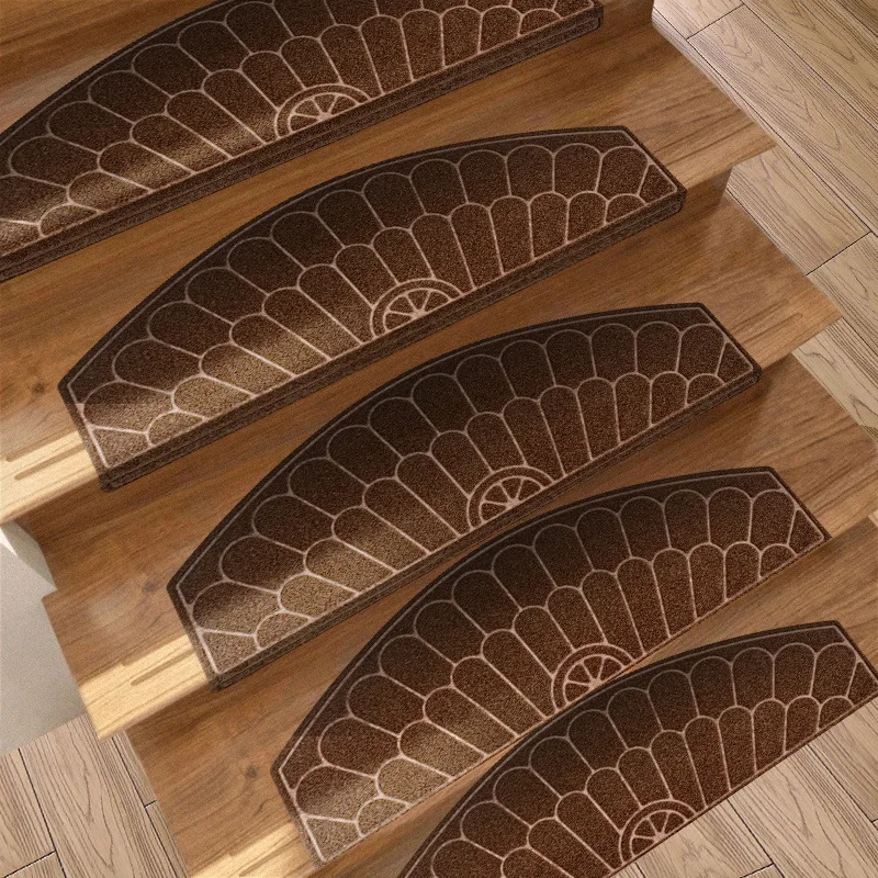 14 PCS European Embossed Household Solid Wood Spiral Staircase Step Pad Anti Slip Adhesive TPR Self-adhesive Step Floor Pad
14 PCS European Embossed Household Solid Wood Spiral Staircase Step Pad Anti Slip Adhesive TPR Self-adhesive Step Floor Pad
