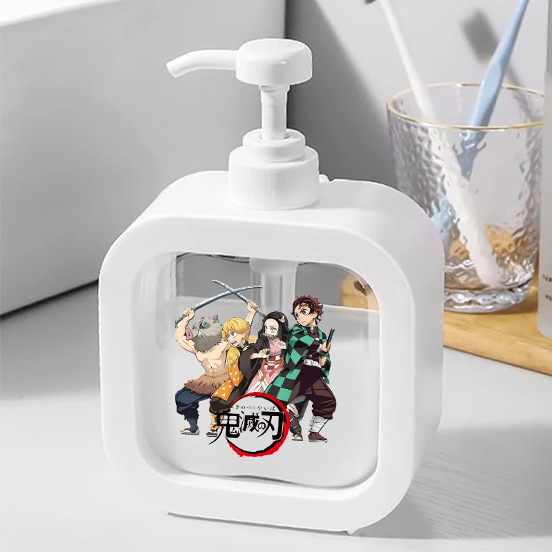 300ML Demon Slayer Creative Transparent Soap Dispensers Refillable Portable Empty Bottle Shower Gel Detergent Dispensing Bottles
300ML Demon Slayer Creative Transparent Soap Dispensers Refillable Portable Empty Bottle Shower Gel Detergent Dispensing Bottles