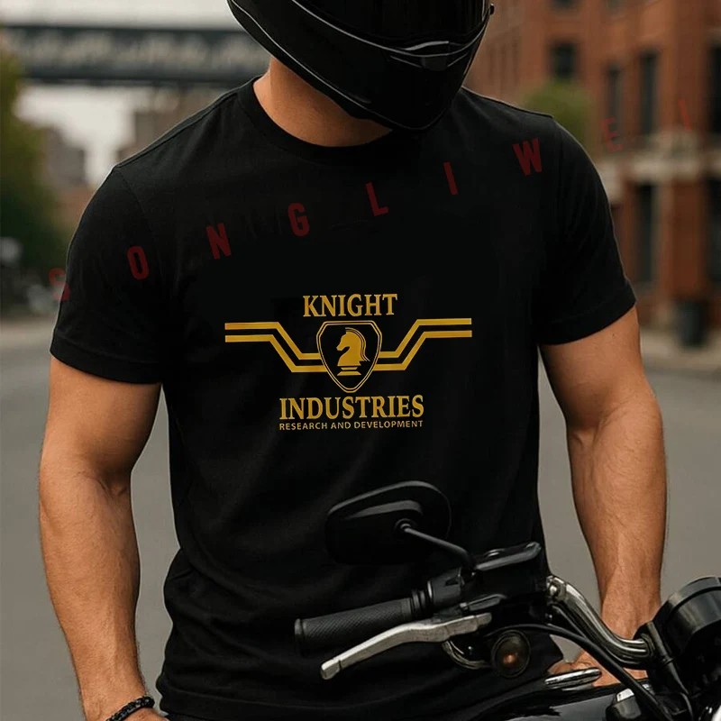Knight Rider Industries Kitt David Hasslehoff Retro T-Shirt Cotton Cute Men T Shirts Summer Casual Short Sleeve Round Neck Tees
Knight Rider Industries Kitt David Hasslehoff Retro T-Shirt Cotton Cute Men T Shirts Summer Casual Short Sleeve Round Neck Tees