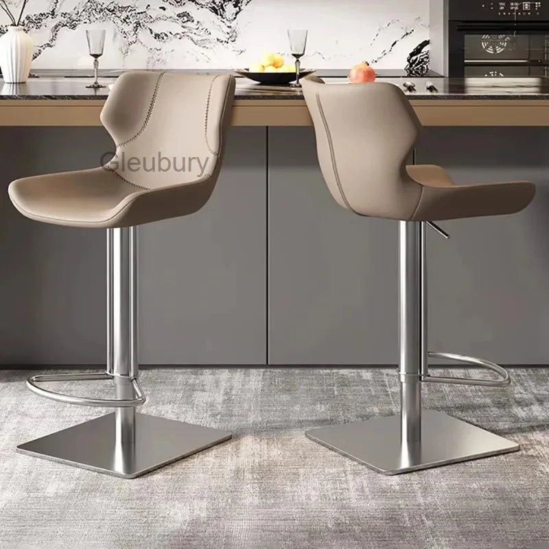 Adjustable Height Comfortable Bar Chair Modern Nordic Luxury Trendy Bar Chair Premium Design Taburetes De Bar Home Furniture
Adjustable Height Comfortable Bar Chair Modern Nordic Luxury Trendy Bar Chair Premium Design Taburetes De Bar Home Furniture