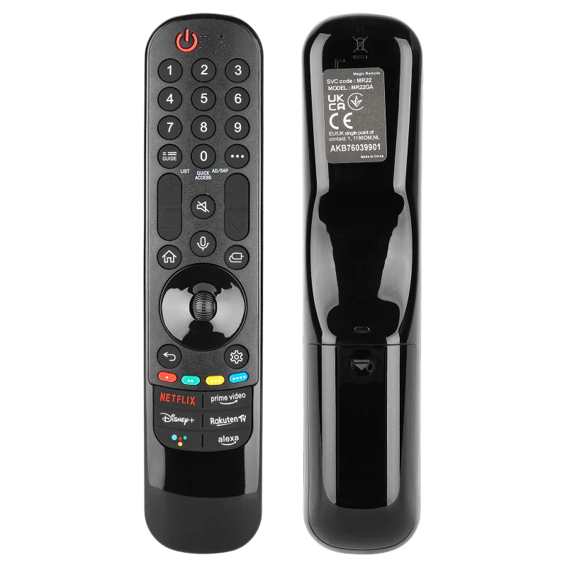 MR22GA MR22GN For LG Voice Remote Control Compatible With LG Smart TV 42LX1Q6LA 48LX1Q6LA 55LX1Q6LA 50UQ79006LA 65UQ79006LA
MR22GA MR22GN For LG Voice Remote Control Compatible With LG Smart TV 42LX1Q6LA 48LX1Q6LA 55LX1Q6LA 50UQ79006LA 65UQ79006LA