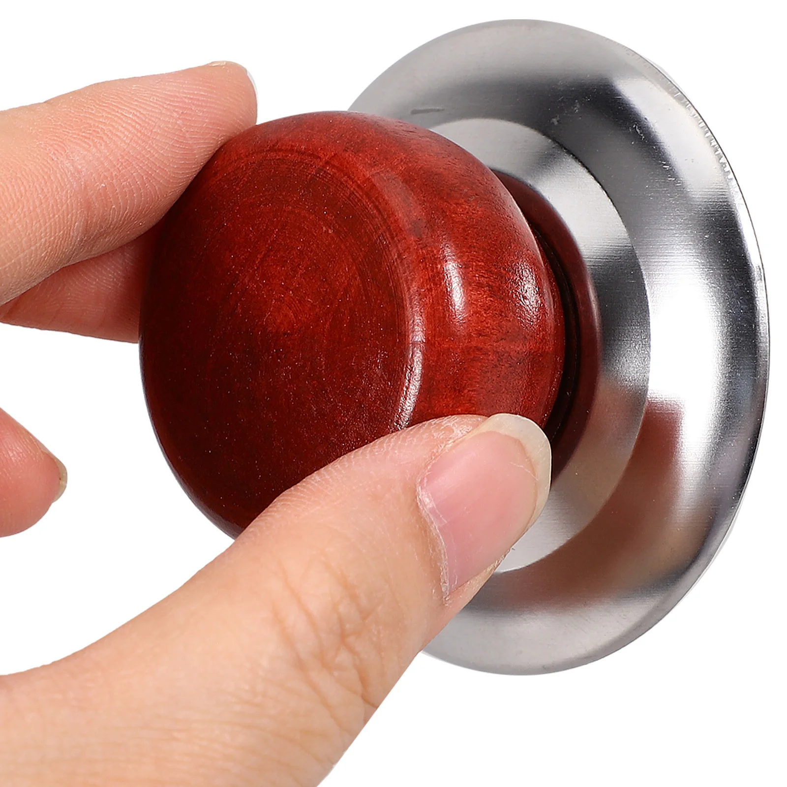 6Pcs Stainless Steel Wood Pot Lid Knob Universal Replacement Handle for Cookware Covers Non-Slip Kitchen Lid Accessories
6Pcs Stainless Steel Wood Pot Lid Knob Universal Replacement Handle for Cookware Covers Non-Slip Kitchen Lid Accessories