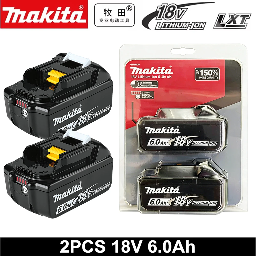 DHL Makita 18V 6.0Ah 5.0Ah Battery for Makita 18V Power tool DDF487 DGA404 DTW700 DHP487 DTD173 Lithium-Ion battery Replacement
DHL Makita 18V 6.0Ah 5.0Ah Battery for Makita 18V Power tool DDF487 DGA404 DTW700 DHP487 DTD173 Lithium-Ion battery Replacement