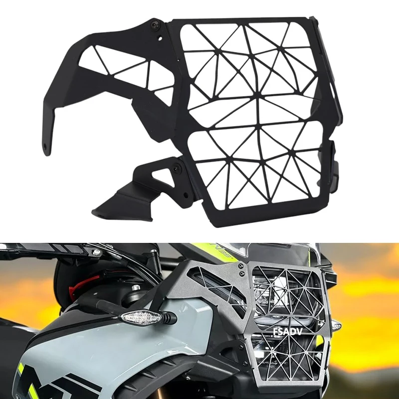 For CFMOTO 450MT 450 MT 2024- Motorcycle Headlight Head Light Guard Protector Cover Protection Grille MT450
For CFMOTO 450MT 450 MT 2024- Motorcycle Headlight Head Light Guard Protector Cover Protection Grille MT450