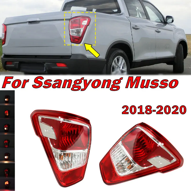 Автомобильные аксессуары для Ssangyong Musso 2018 2019 2020, автомобильный задний галогенный задний фонарь, сигнальная лампа, предупреждающий стоп-сигнал, задний фонарь в сборе
Автомобильные аксессуары для Ssangyong Musso 2018 2019 2020, автомобильный задний галогенный задний фонарь, сигнальная лампа, предупреждающий стоп-сигнал, задний фонарь в сборе