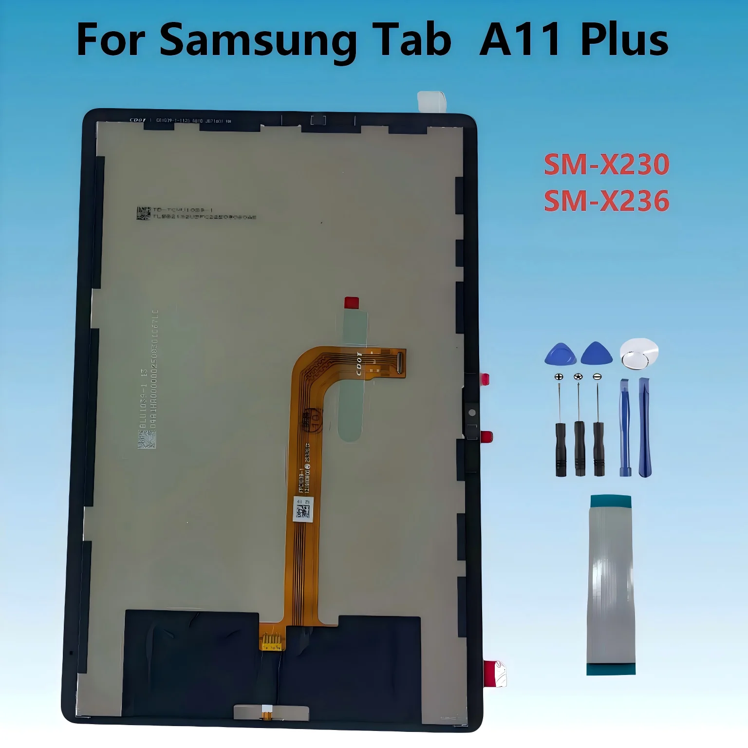 AAA For Samsung Tab A11+ A11 Plus SM-X230 SM-X236 SM-X235 X230 X236 X235 LCD Touch Screen Digitizer Assembly
AAA For Samsung Tab A11+ A11 Plus SM-X230 SM-X236 SM-X235 X230 X236 X235 LCD Touch Screen Digitizer Assembly