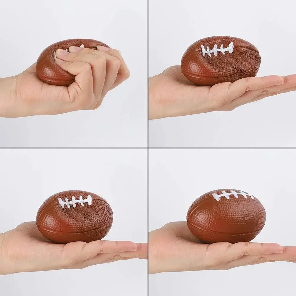 All-Ages Stress Ball: Rugby sports element meets decompression function, versatile for home/office use
All-Ages Stress Ball: Rugby sports element meets decompression function, versatile for home/office use
