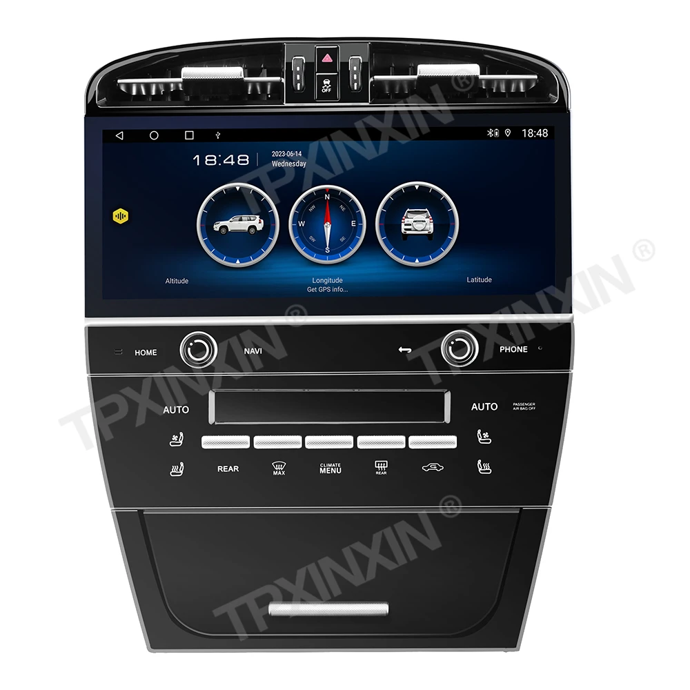 Автомагнитола Lizpofly 12.3'' Android для Porsche Cayenne 2003-2009 с GPS-навигацией и радио
Автомагнитола Lizpofly 12.3'' Android для Porsche Cayenne 2003-2009 с GPS-навигацией и радио