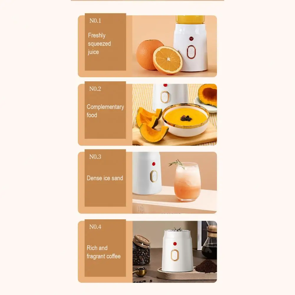 Juicing Cup 450ml Rechargeable Cordless Blender Cordless Rechargeable Portable Juicer Blender for Smoothie Making for Milkshakes
Juicing Cup 450ml Rechargeable Cordless Blender Cordless Rechargeable Portable Juicer Blender for Smoothie Making for Milkshakes