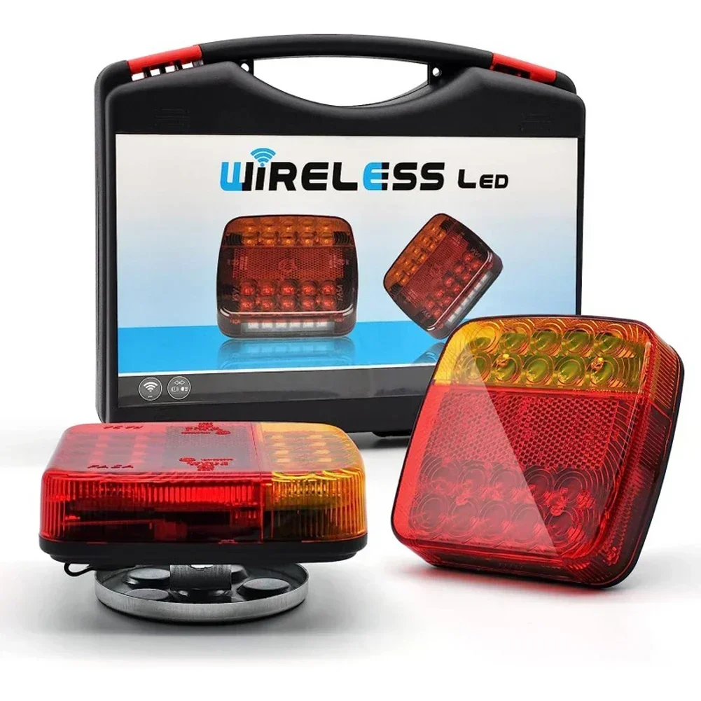 Wireless Magnetic 20LED Truck Tail Light Trailer Rear Light Signal Warning Brake Light for Caravans Campers Lorry RV Accessories
Wireless Magnetic 20LED Truck Tail Light Trailer Rear Light Signal Warning Brake Light for Caravans Campers Lorry RV Accessories