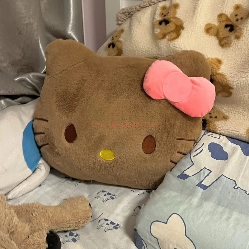 35-55cm Anime Brown Hellokitty Cute Cartoon Head Plush Pillow Sofa Bedside Cushion Car Cushion Nap Pillow Birthday Gift For Girl
35-55cm Anime Brown Hellokitty Cute Cartoon Head Plush Pillow Sofa Bedside Cushion Car Cushion Nap Pillow Birthday Gift For Girl