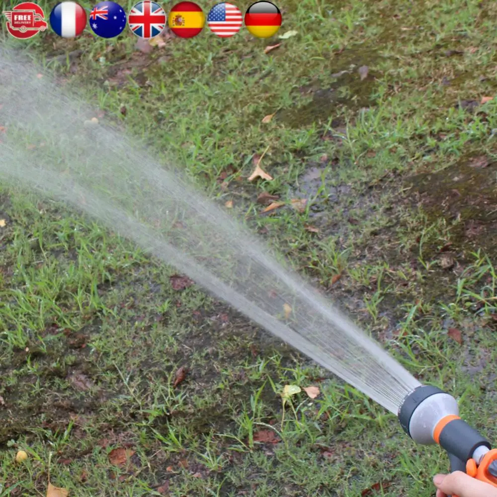 Распылитель для полива садового шланга, портативный водяной пистолет высокого давления для полива сада, сверхмощный опрыскиватель для газона и сада
Распылитель для полива садового шланга, портативный водяной пистолет высокого давления для полива сада, сверхмощный опрыскиватель для газона и сада