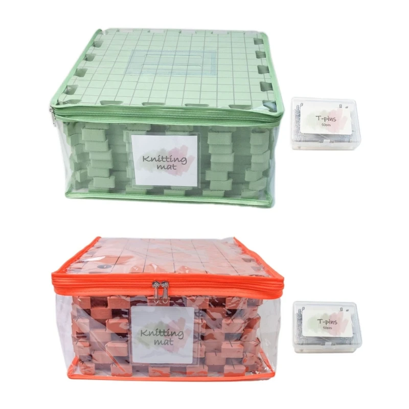 9 Pcs Blocking Mats for Knitting Crochet Blocking Board with Pins Grids Board
9 Pcs Blocking Mats for Knitting Crochet Blocking Board with Pins Grids Board