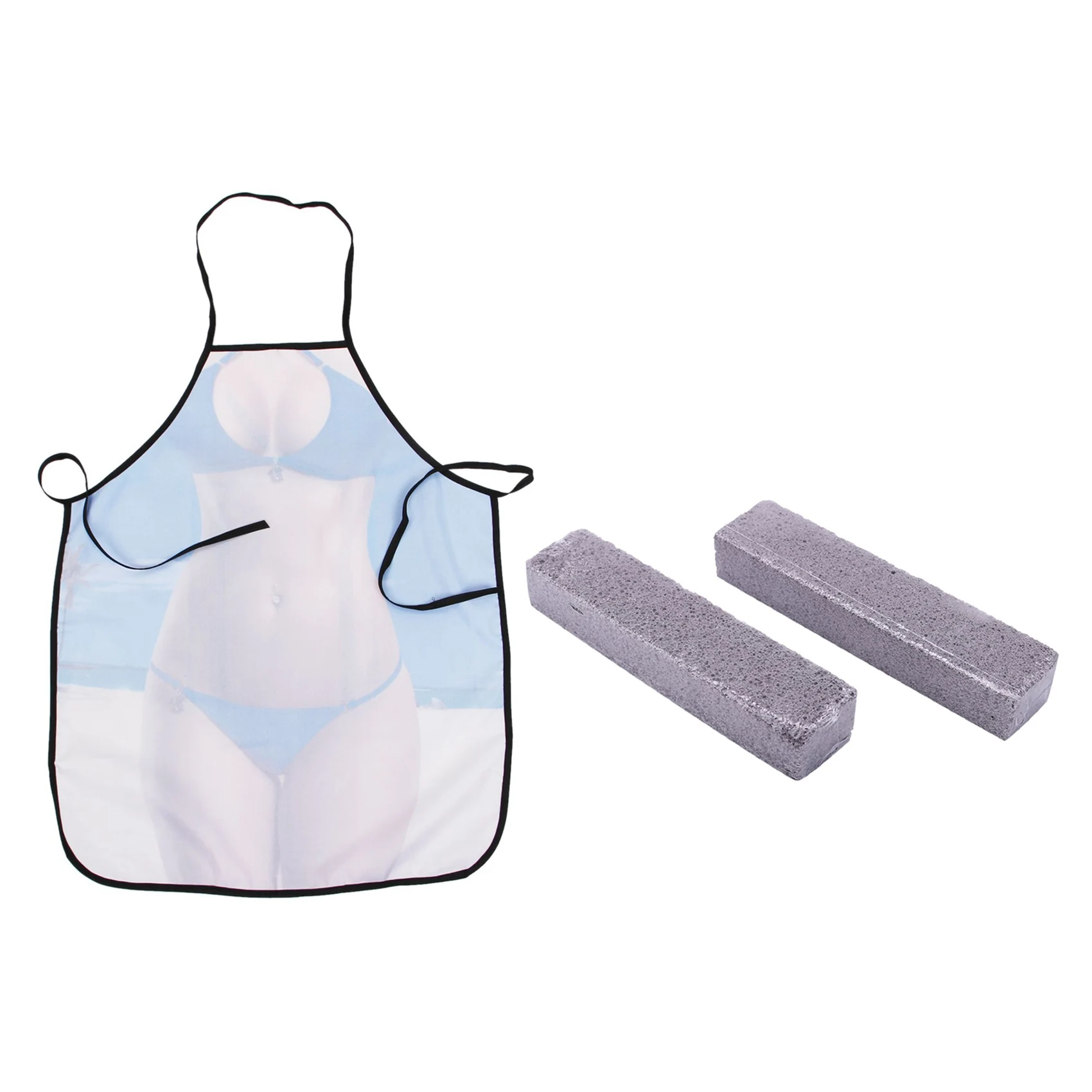 AT29-Sexy Kitchen Apron Funny Creative Cooking Aprons With 10 Pieces Pumice Sticks Pumice Scouring Pad
AT29-Sexy Kitchen Apron Funny Creative Cooking Aprons With 10 Pieces Pumice Sticks Pumice Scouring Pad