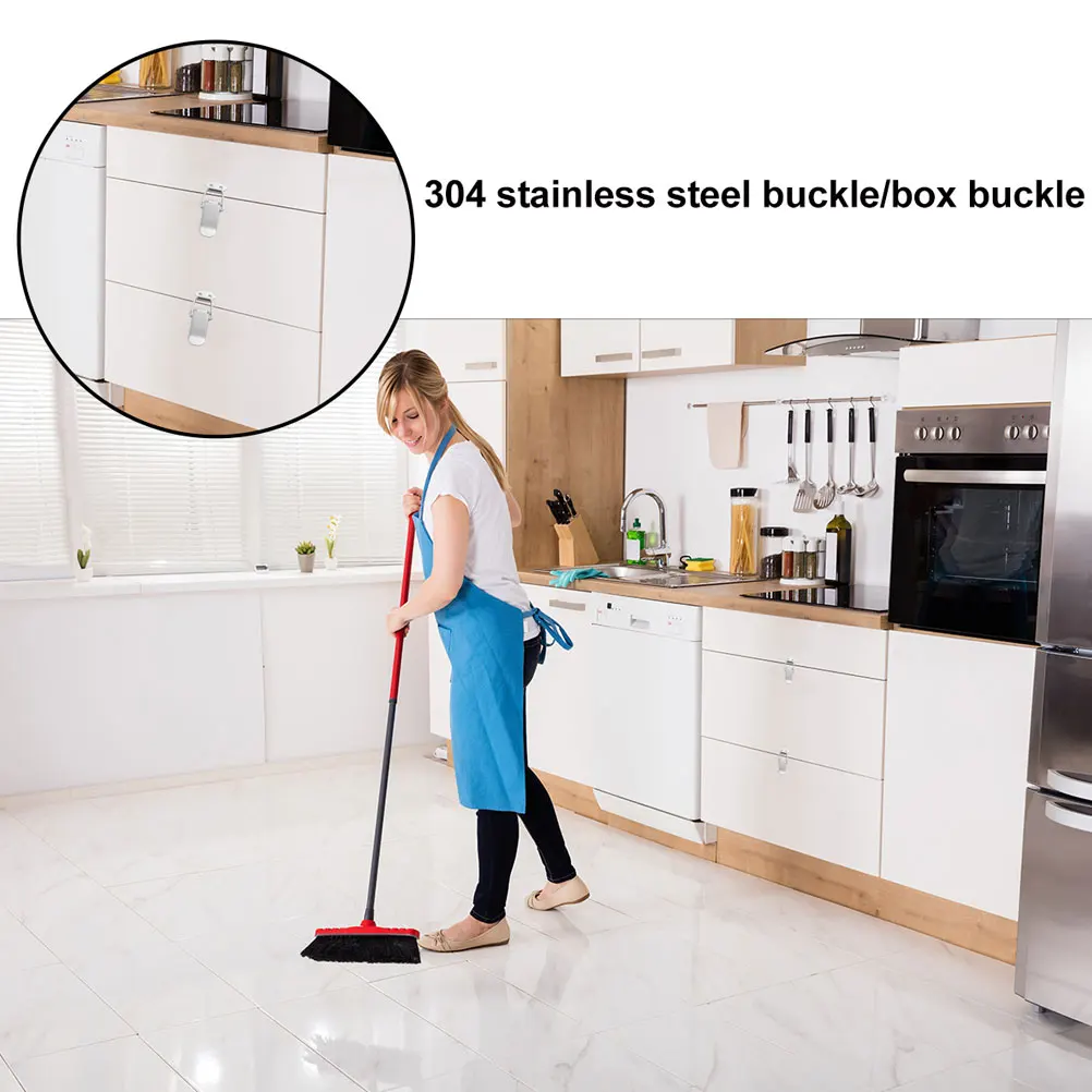 10pcs Stainless Steel Toggle Latches Spring Loaded Heavy Duty Hasp Locks For Chests Toolboxes Drawers Corrosion Resistant
10pcs Stainless Steel Toggle Latches Spring Loaded Heavy Duty Hasp Locks For Chests Toolboxes Drawers Corrosion Resistant