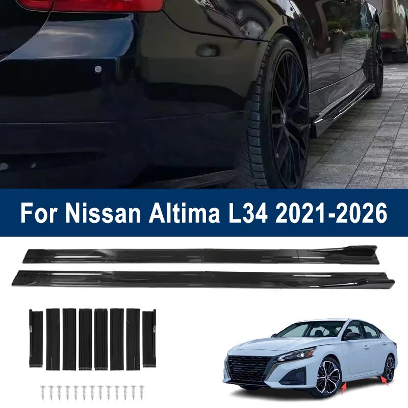 For Nissan Altima L34 2021-2026 Car Side Skirt Splitters Extended Side Spoiler Sport Body Kit Bumper Lip Modified Parts 8Pcs
For Nissan Altima L34 2021-2026 Car Side Skirt Splitters Extended Side Spoiler Sport Body Kit Bumper Lip Modified Parts 8Pcs