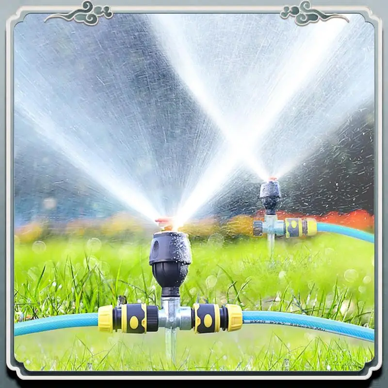 Durable 2Pack Gear Drive Sprinkler, 360-Degree Automatic Sprinkler For Efficient Lawn Watering
Durable 2Pack Gear Drive Sprinkler, 360-Degree Automatic Sprinkler For Efficient Lawn Watering