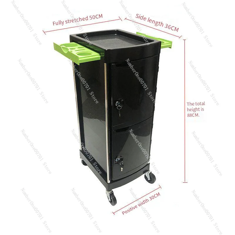 6-Tier Salon Rolling Cart with Double Door Locks, Large Capacity Stainless Steel Tool Trolley
6-Tier Salon Rolling Cart with Double Door Locks, Large Capacity Stainless Steel Tool Trolley