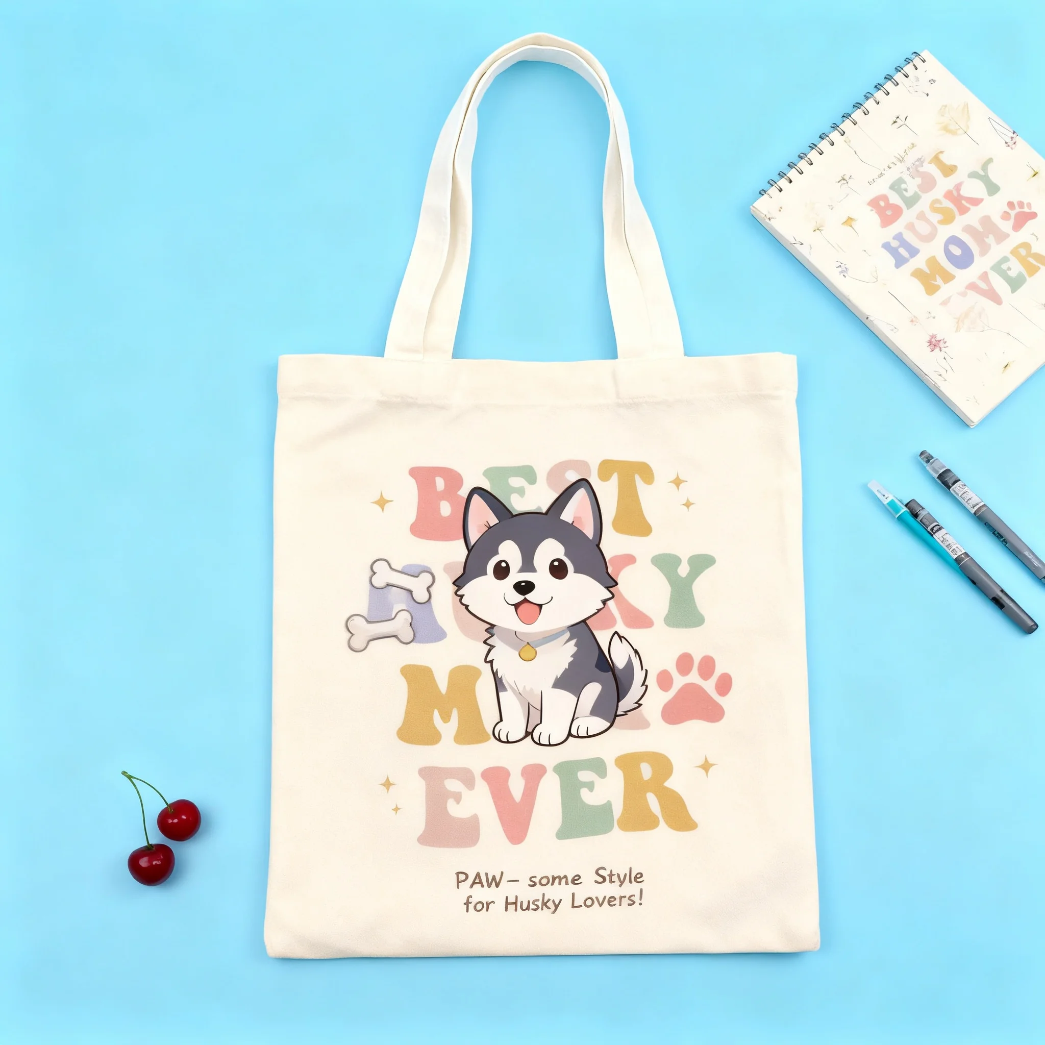 Best Husky Mom Ever Women's Casual Handbag Foldable Canvas Shoulder Bag Simple Style Shopper Tote Gift for Women Shopping Bag
Best Husky Mom Ever Women's Casual Handbag Foldable Canvas Shoulder Bag Simple Style Shopper Tote Gift for Women Shopping Bag