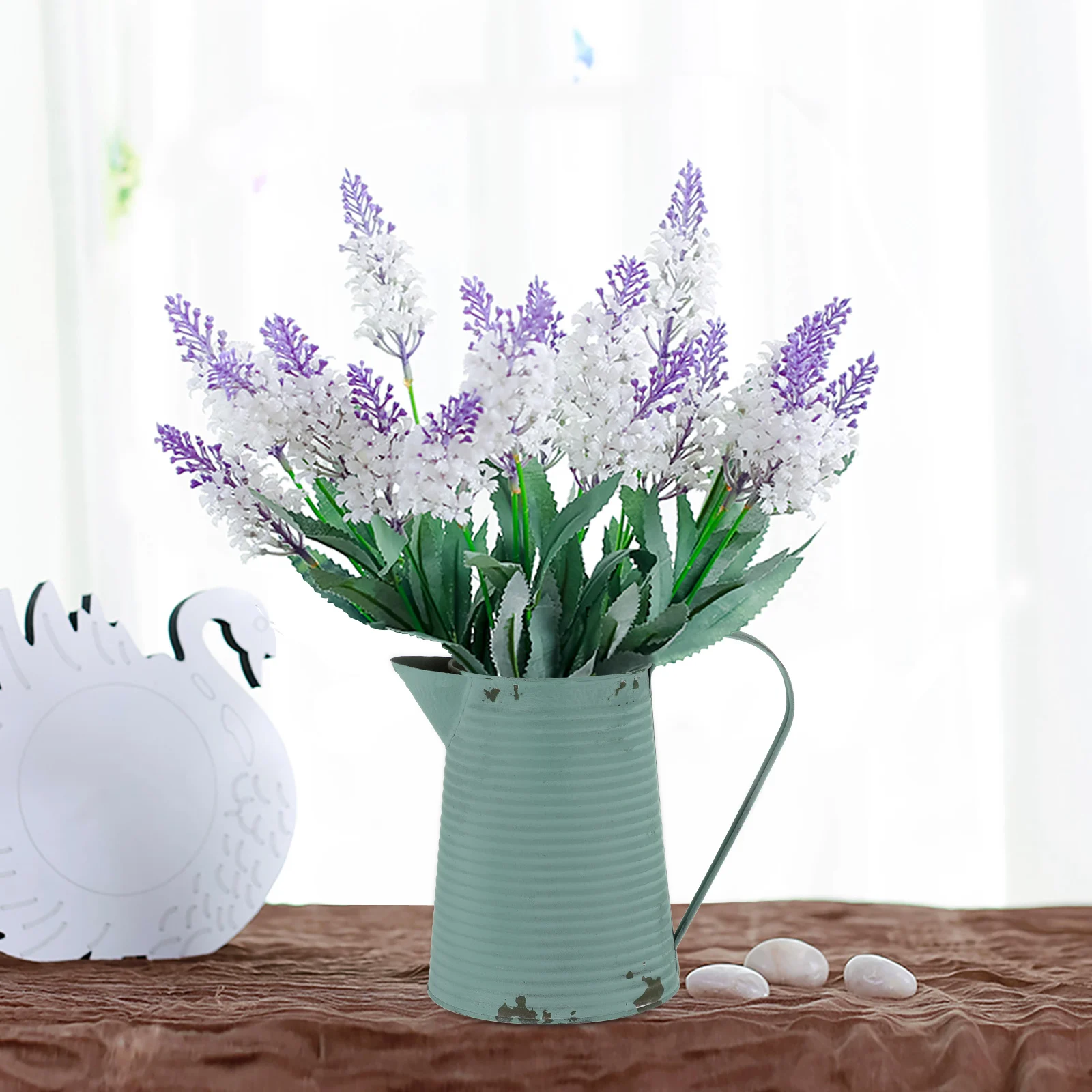 Retro Iron Kettle Flower Pot Vintage Style Tall Metal Pitcher Unique Vases Party Centerpiece Random Color
Retro Iron Kettle Flower Pot Vintage Style Tall Metal Pitcher Unique Vases Party Centerpiece Random Color