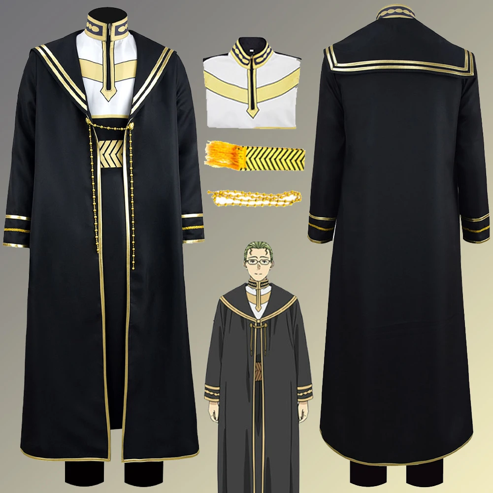 Heiter Cosplay Role Play Anime Frieren Costume Men Long Coat Outfits Adult Male Fantasy Fancy Dress Up Party Clothes
Heiter Cosplay Role Play Anime Frieren Costume Men Long Coat Outfits Adult Male Fantasy Fancy Dress Up Party Clothes