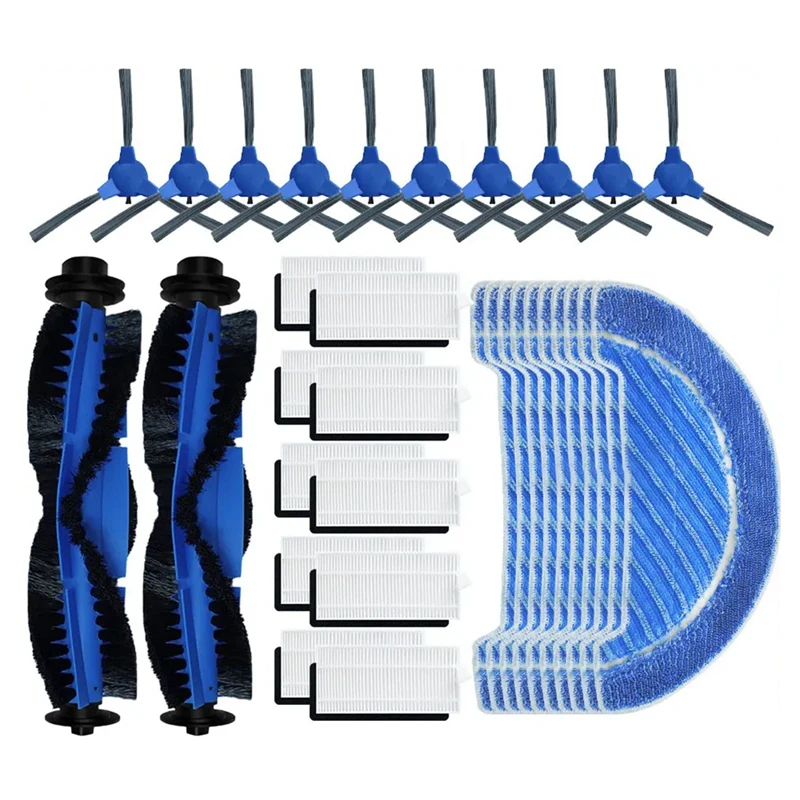 For Conga 1090 / 1790 Ultra / 1790 Titanium Main Side Brush Hepa Filter Mop Rag Robot Vacuum Replacement
For Conga 1090 / 1790 Ultra / 1790 Titanium Main Side Brush Hepa Filter Mop Rag Robot Vacuum Replacement