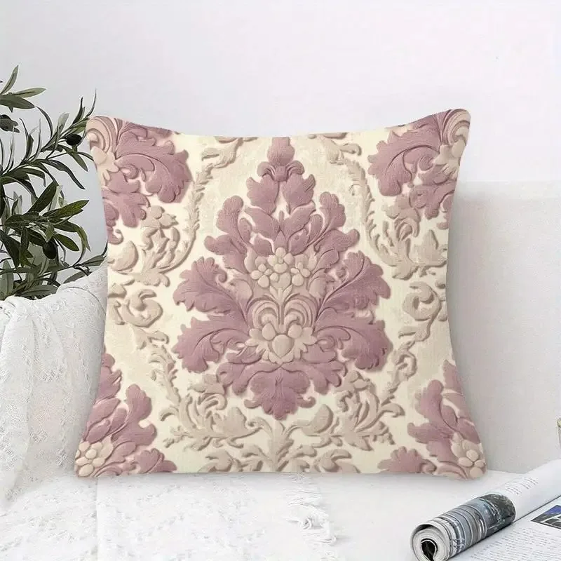 European Damask Floral Pillowcase 2D Flat Printed Peach Skin Retro Cushion Cover For Sofa Living Room Home Decor
European Damask Floral Pillowcase 2D Flat Printed Peach Skin Retro Cushion Cover For Sofa Living Room Home Decor