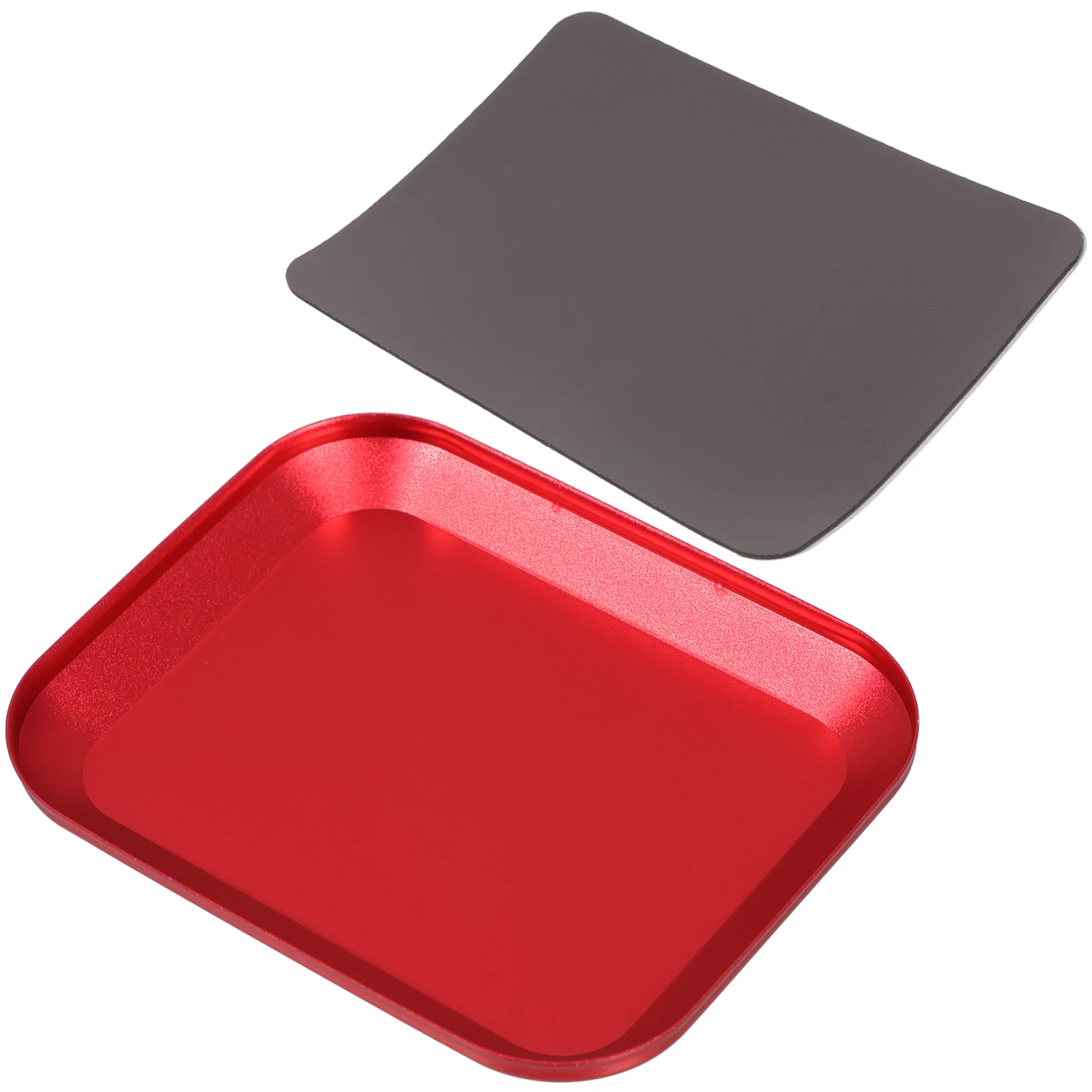 Magnetic Screw Tray for Auto Repair Engine Parts Organizer Metal Tool Box with Magnetic Pad for Small Hardware Accessories
Magnetic Screw Tray for Auto Repair Engine Parts Organizer Metal Tool Box with Magnetic Pad for Small Hardware Accessories