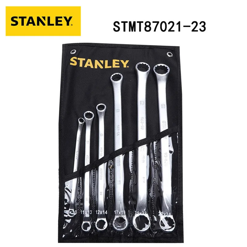 Stanley STMT87021-23 Metric Mist Face Box Wrench Auto Repair Tool Double End Box Wrench Set 6pcs
Stanley STMT87021-23 Metric Mist Face Box Wrench Auto Repair Tool Double End Box Wrench Set 6pcs