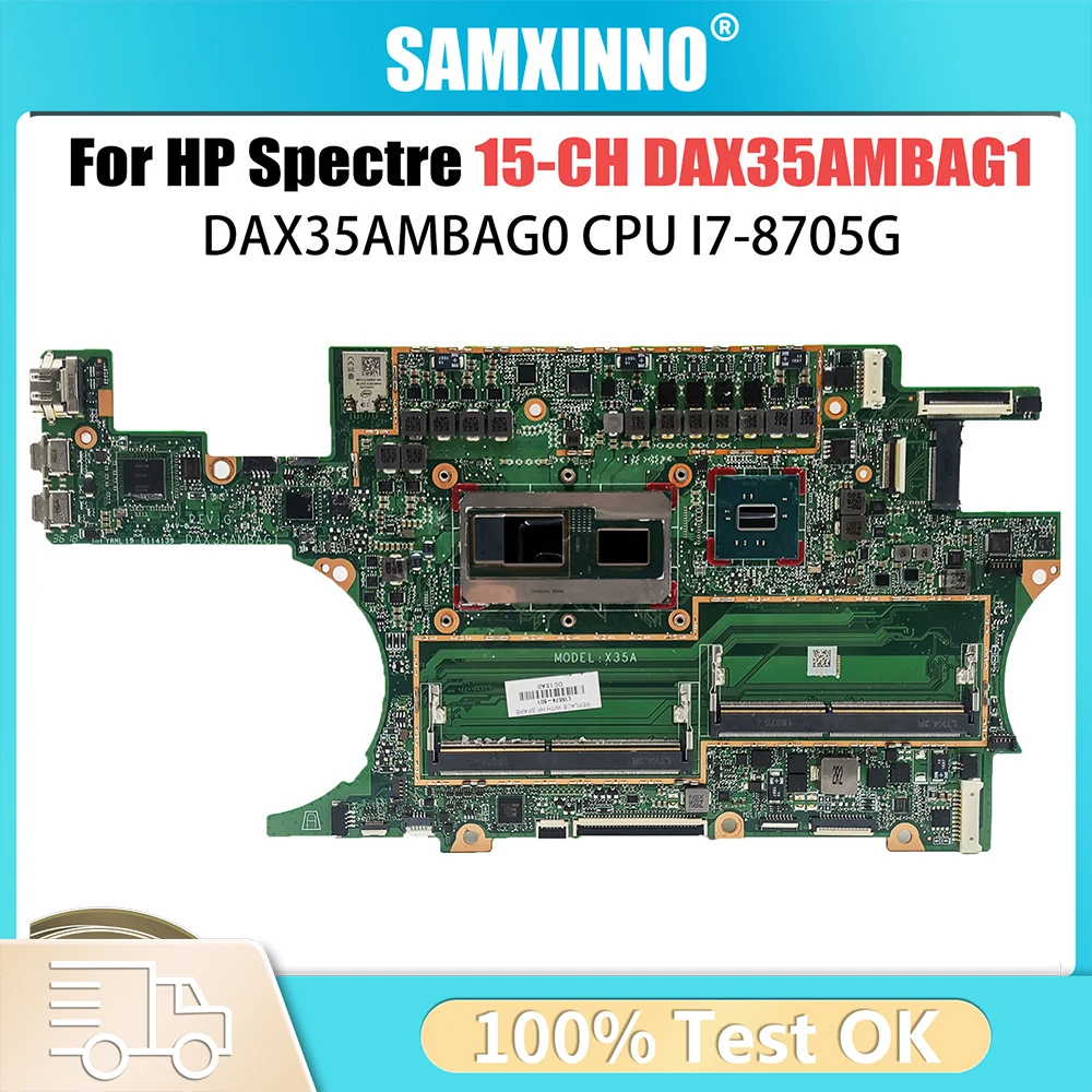 Для HP 15-CH материнская плата для ноутбука DAX35AMBAG1 SR3RK i7-8705G материнская плата для ноутбука специально протестирована нормально
Для HP 15-CH материнская плата для ноутбука DAX35AMBAG1 SR3RK i7-8705G материнская плата для ноутбука специально протестирована нормально
