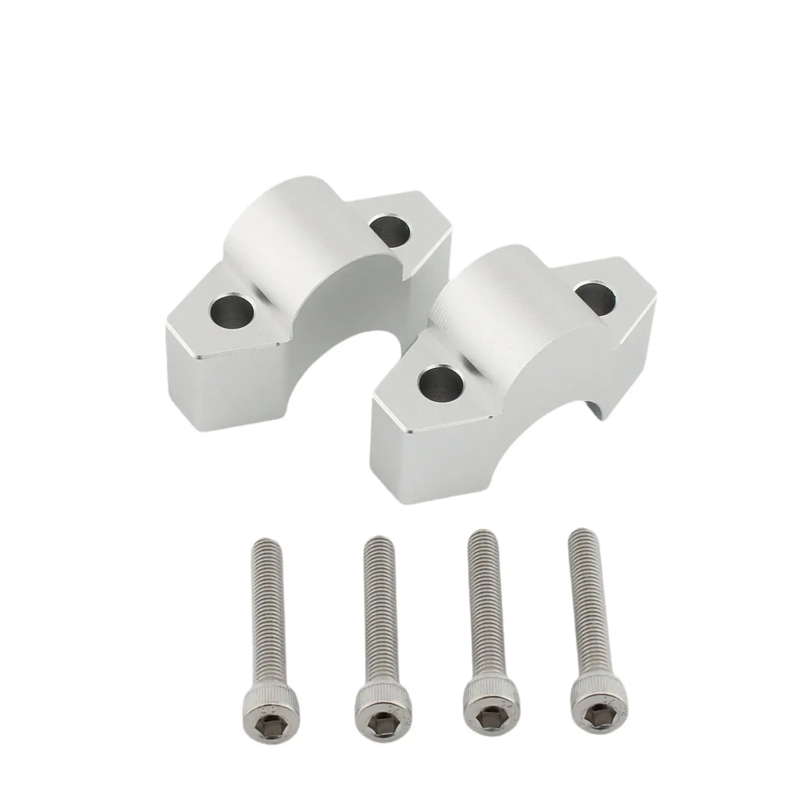 Motorcycle Handlebar Risers Directly Replace Aluminum Alloy 1 inch Height Handle Bar Clamp for 150 160 350 750
Motorcycle Handlebar Risers Directly Replace Aluminum Alloy 1 inch Height Handle Bar Clamp for 150 160 350 750