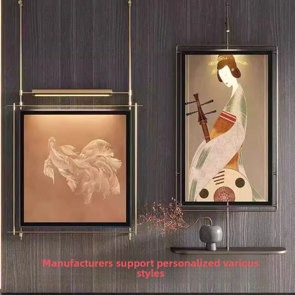 Modern decorative painting villa metal boom wall lighting decorative painting wall lamp hanging painting 
Modern decorative painting villa metal boom wall lighting decorative painting wall lamp hanging painting