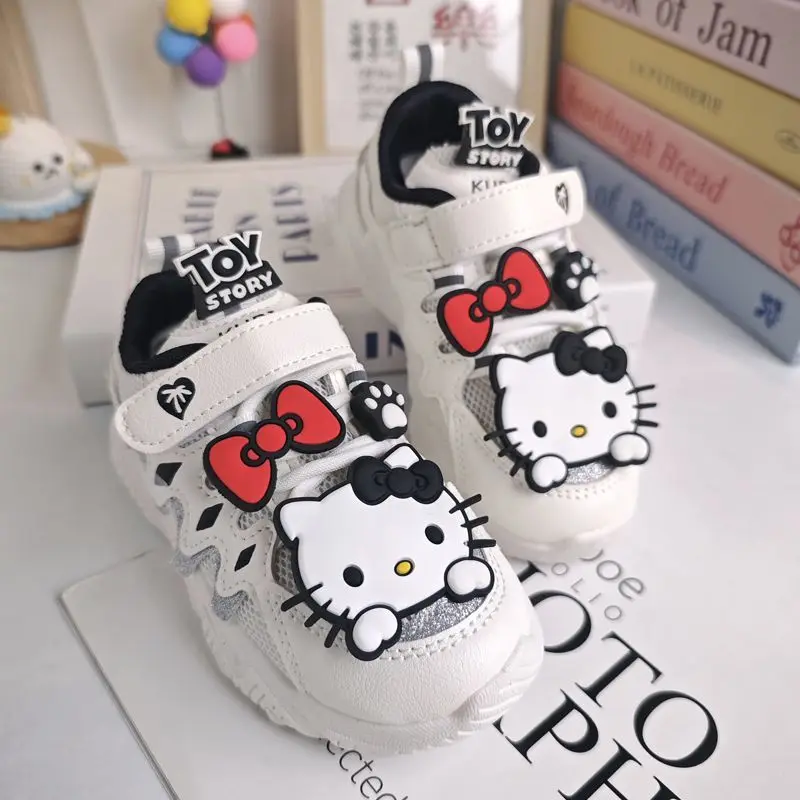 Kawaii Hello Kitty Sanrio студенческие милые удобные кроссовки с героями мультфильмов, детские противоскользящие кроссовки, обувь на плоской подошве, подарок для детей
Kawaii Hello Kitty Sanrio студенческие милые удобные кроссовки с героями мультфильмов, детские противоскользящие кроссовки, обувь на плоской подошве, подарок для детей