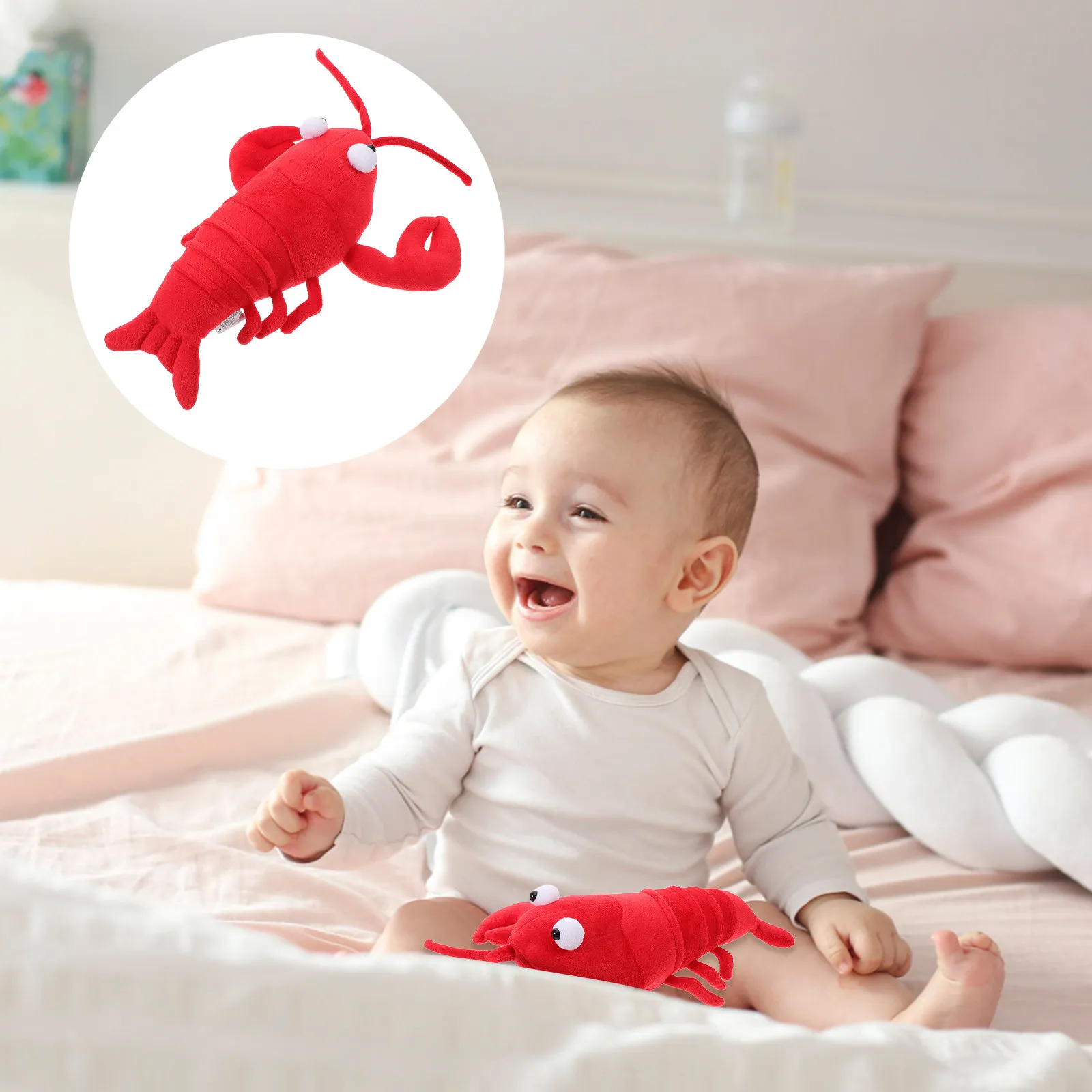 Realistic Lobster Stuffed Animal Soft Cuddly Cushion for Kids Adults Ocean Theme Decor Halloween Party Favor Bedroom Living Room
Realistic Lobster Stuffed Animal Soft Cuddly Cushion for Kids Adults Ocean Theme Decor Halloween Party Favor Bedroom Living Room