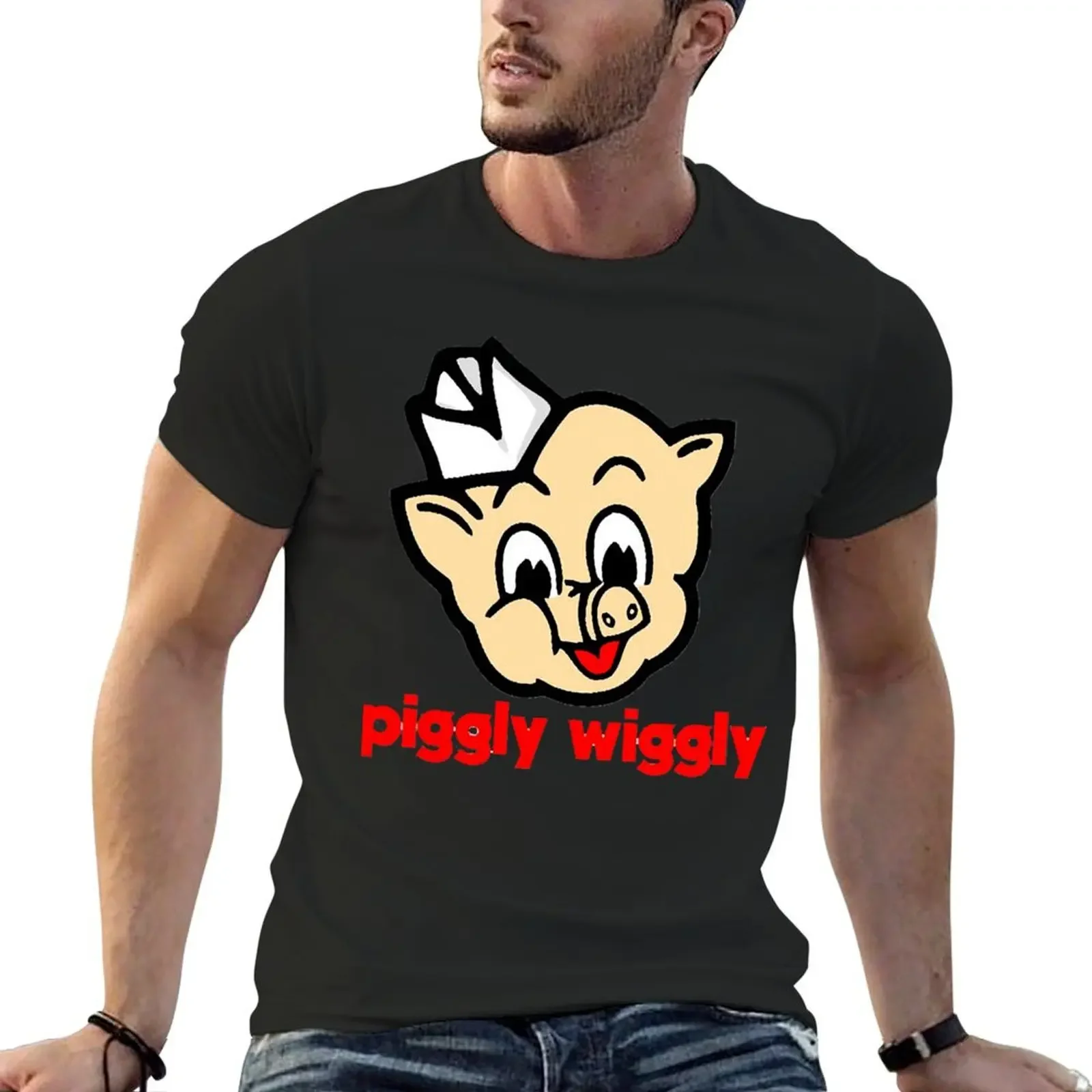 Piggly Wiggly Classic T-Shirt tshirts personalised Man t-shirt summer top anime tshirt t shirt men 100℅ cotton
Piggly Wiggly Classic T-Shirt tshirts personalised Man t-shirt summer top anime tshirt t shirt men 100℅ cotton