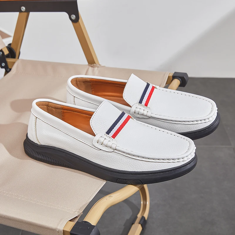 YRZL Loafers for Men Leather Loafers Mens Casual Shoes Soft Slip On Moccasins Comfortable Lightweight Non Slip Formal Loafers
YRZL Loafers for Men Leather Loafers Mens Casual Shoes Soft Slip On Moccasins Comfortable Lightweight Non Slip Formal Loafers