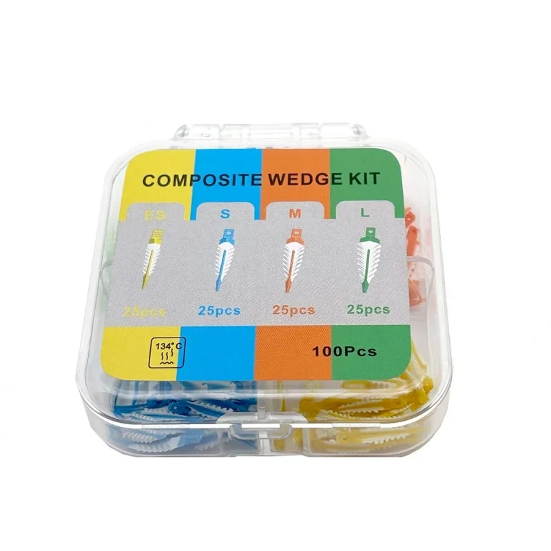 Dental Interdental Wedges Sealing Composite Wedges Silicone Suitable Adaptive Dentist Material for Tooth Restoration
Dental Interdental Wedges Sealing Composite Wedges Silicone Suitable Adaptive Dentist Material for Tooth Restoration