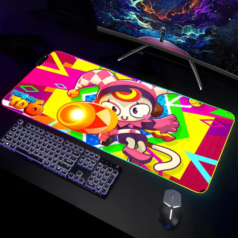 Bloons TD 6 Mouse Pad Gamer RGB Deskmat Keyboard Mat Gaming Laptops LED Mousepad Desk Protector Anime Mause Mats
Bloons TD 6 Mouse Pad Gamer RGB Deskmat Keyboard Mat Gaming Laptops LED Mousepad Desk Protector Anime Mause Mats
