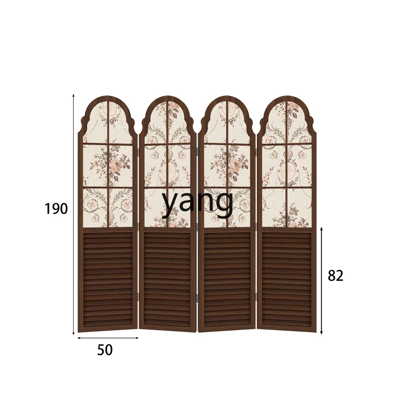LTT French retro screen partition solid wood foldable mobile background wall decoration
LTT French retro screen partition solid wood foldable mobile background wall decoration