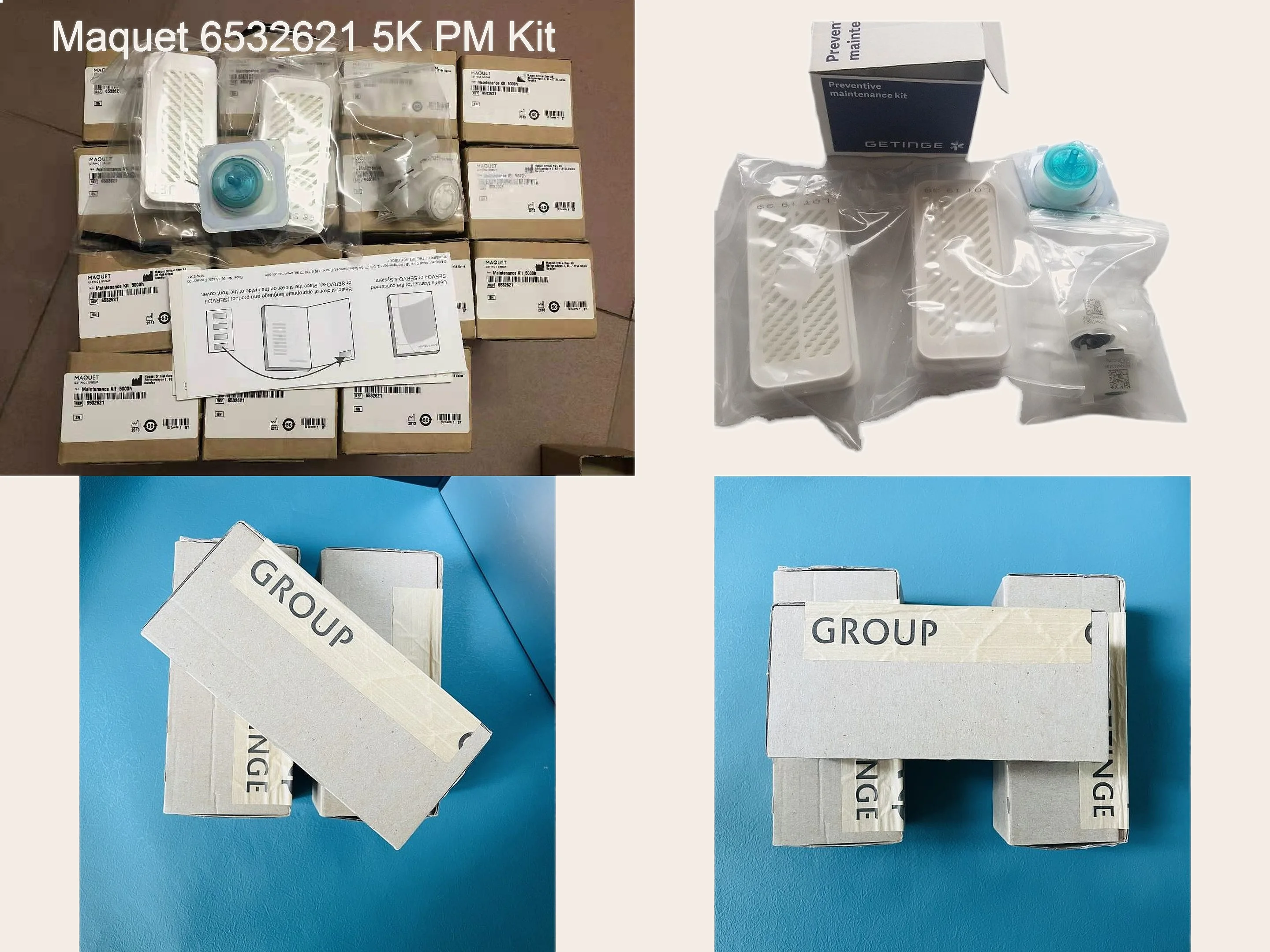 Maquet 6532621 Service Kit for Servo-I Servo-S 5K PM Replacement Parts
Maquet 6532621 Service Kit for Servo-I Servo-S 5K PM Replacement Parts