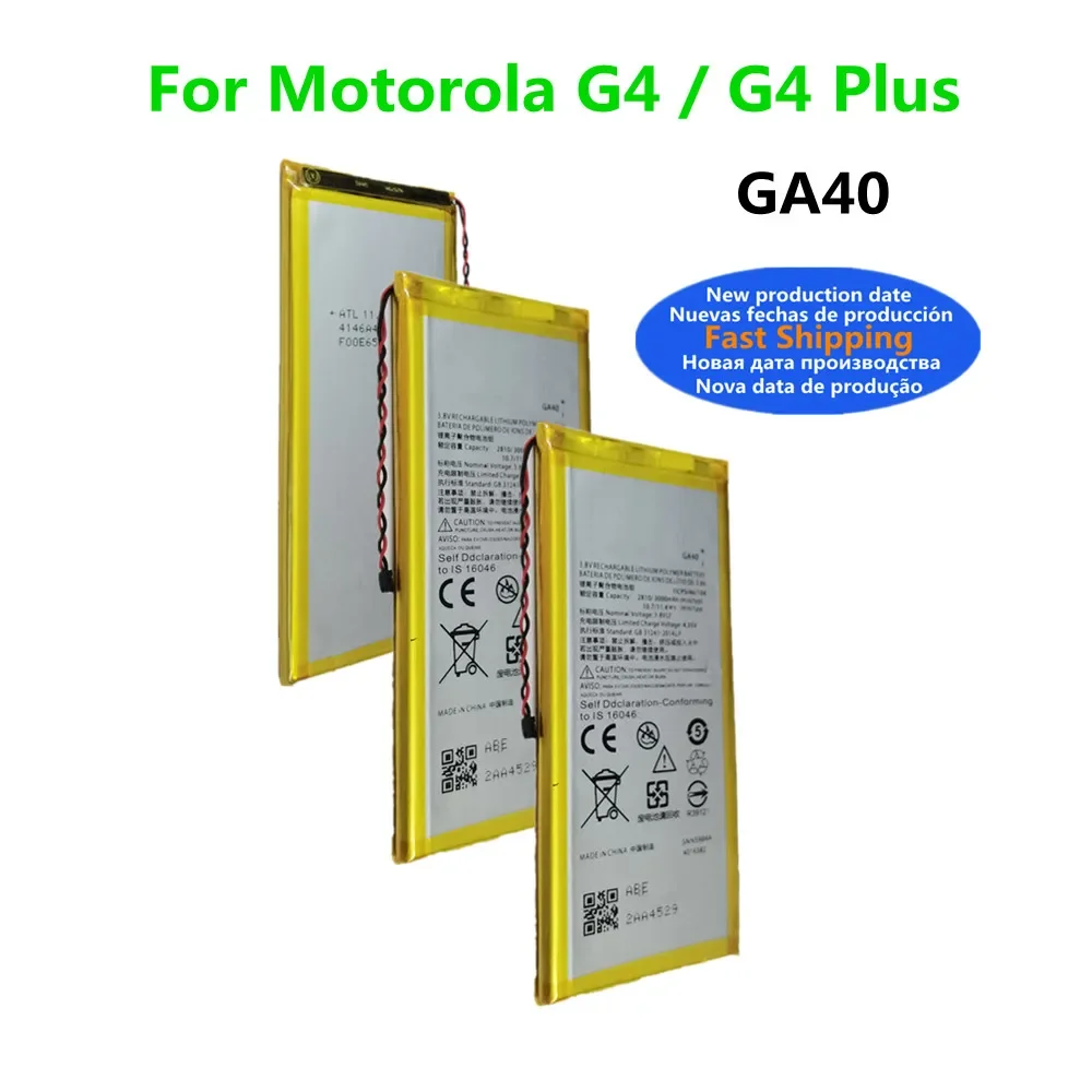 Аккумулятор GA40 3000 мАч для Motorola Moto G4 Plus XT1625 XT1622 XT1642 XT1640 xt1626 XT1644 XT1643 SNN5970A + бесплатные инструменты
Аккумулятор GA40 3000 мАч для Motorola Moto G4 Plus XT1625 XT1622 XT1642 XT1640 xt1626 XT1644 XT1643 SNN5970A + бесплатные инструменты