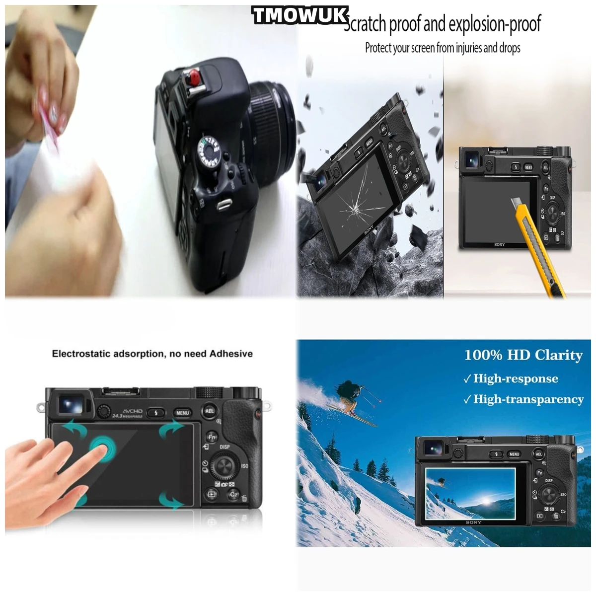 Anti-Scratch 9H Tempered Glass Cover For Sony Alpha A6600 A6000 A6100 A6300 A6400 A5000 NEX-7/6/5/5N/5T/5R/3 – Case Compatible,
Anti-Scratch 9H Tempered Glass Cover For Sony Alpha A6600 A6000 A6100 A6300 A6400 A5000 NEX-7/6/5/5N/5T/5R/3 – Case Compatible,