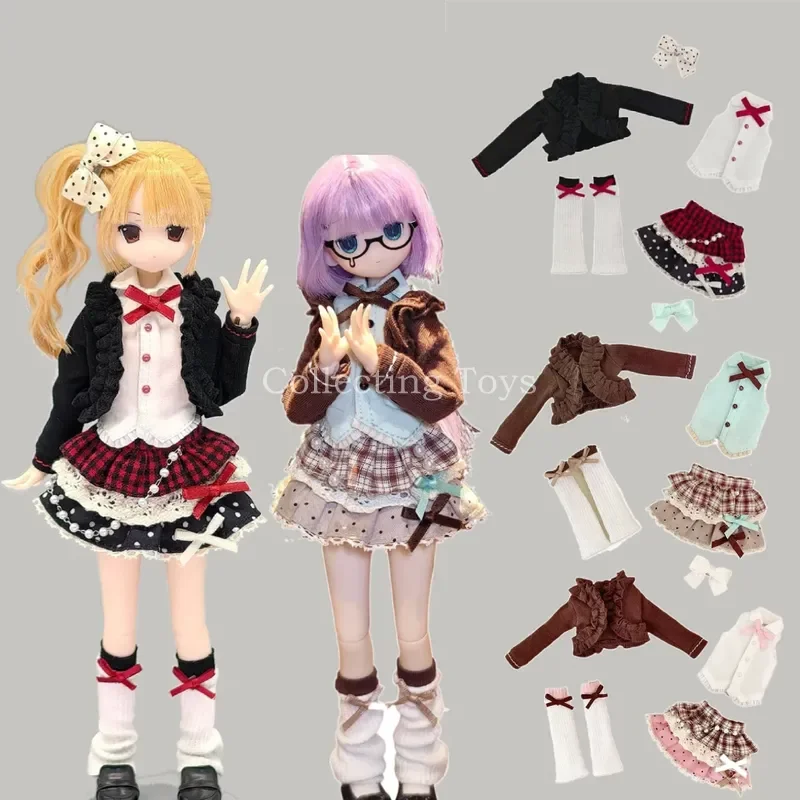 In Stock 1/6 Scale Bjd Blythe Doll Clothes Cute School Girl Outfit Set Sweet Lolita Doll Styling Photography Collection Display
In Stock 1/6 Scale Bjd Blythe Doll Clothes Cute School Girl Outfit Set Sweet Lolita Doll Styling Photography Collection Display