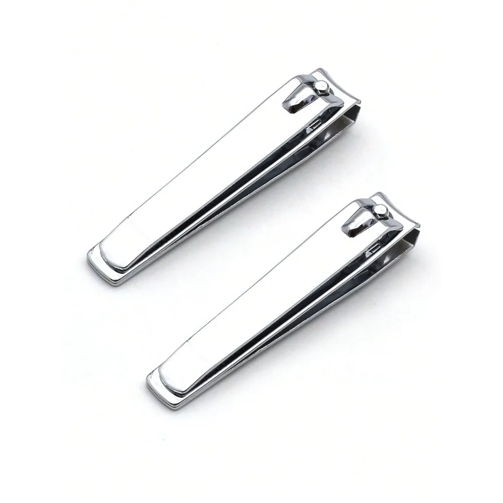2pcs Stainless Steel Nail Clippers, Flat Nail Trimmer Suitable For Men And Women
2pcs Stainless Steel Nail Clippers, Flat Nail Trimmer Suitable For Men And Women