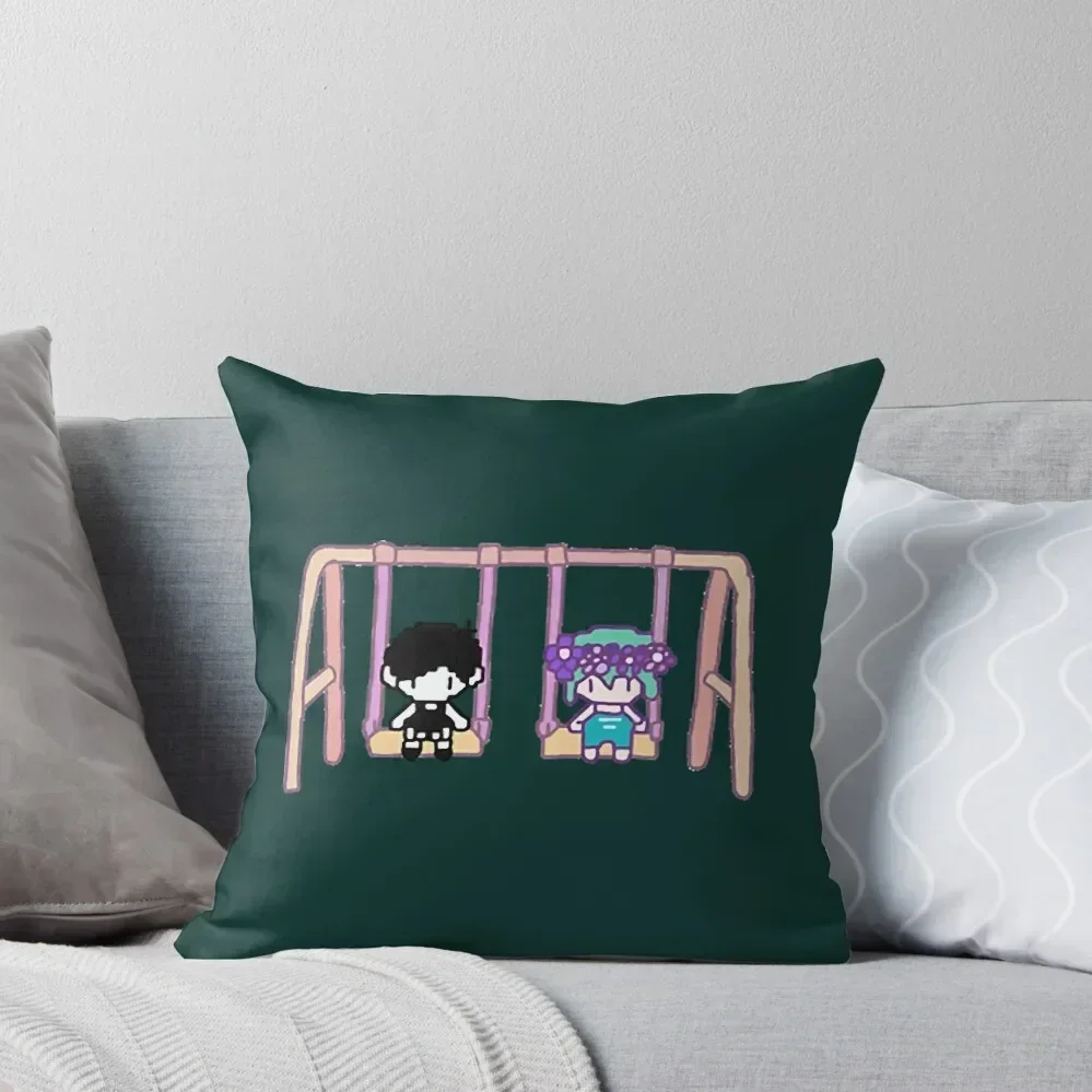 Omori Basil and Omori Throw Pillow Couch Cushions autumn decoration Cushion Child pillow
Omori Basil and Omori Throw Pillow Couch Cushions autumn decoration Cushion Child pillow